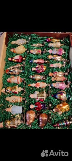 Елочные игрушки СССР