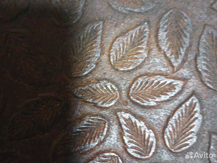 Медная тарелка ваза