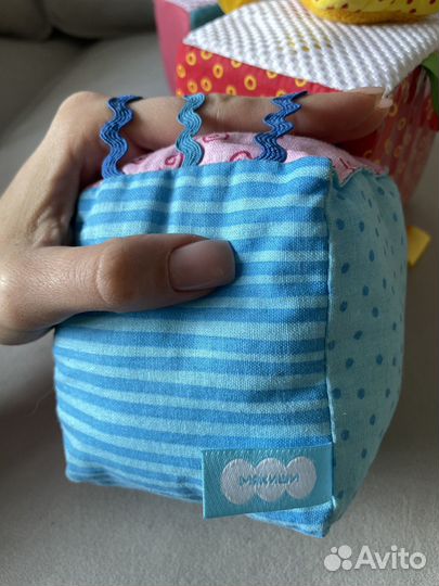 Кубики Мякиши детский игровой набор