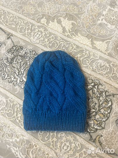 Шапка из пуха норки теплая