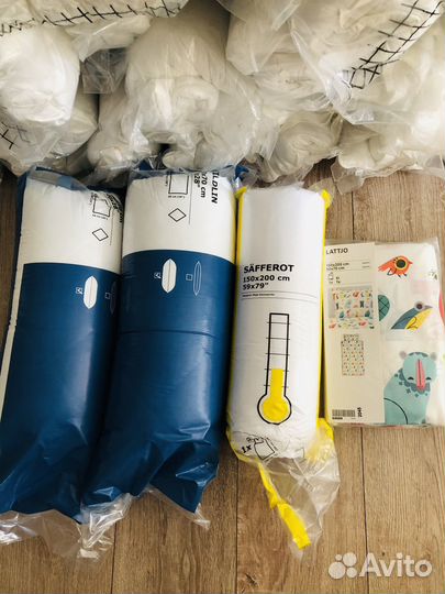 Простыни IKEA подушки одеяла наматрасник