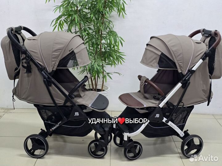 Новая коляска Baballo Future 2024 (кофейный)