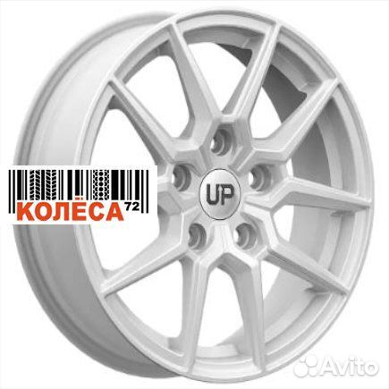 Wheels UP Up117 6.5x15 5x114,3 ET45 Dia67.1 Silver