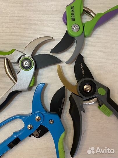 Секатор садовый с храповым механизмом