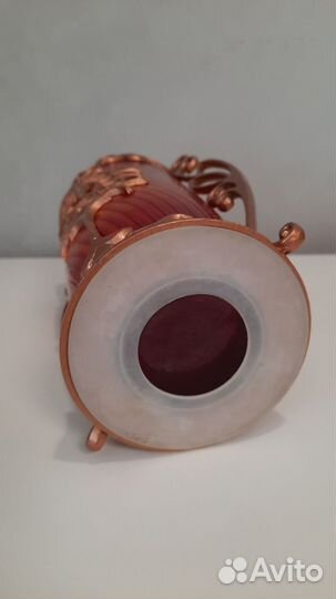 Ваза цветное стекло СССР