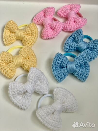 Заколки резинки ручной работы