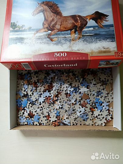 Пазл 500 элементов, б/у