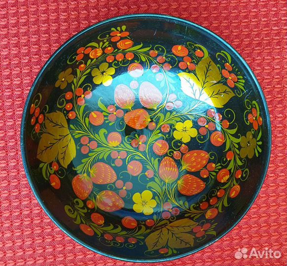 Хохлома.Деревянная посуда