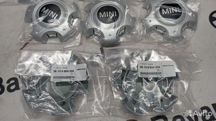 Колпачки в диски Mini R60 R61 заглушки