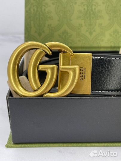 Подарочный набор для мужчин Gucci ремень+бумажник