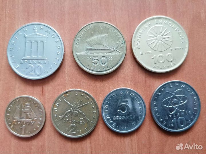 Набор иностранных монет