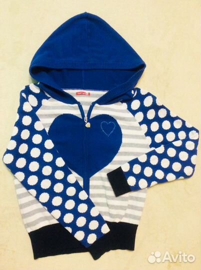 Кофточка на молнии Pelican на девочку 10-11 лет