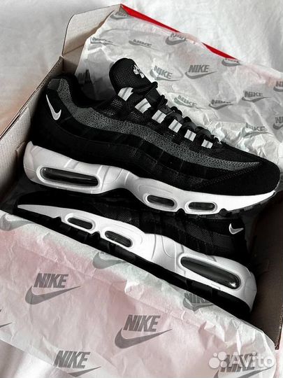 Кроссовки Nike Air Max 95 Black Grey Stones