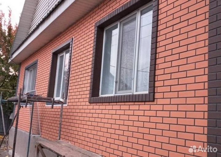 Фасадные панели под кирпич