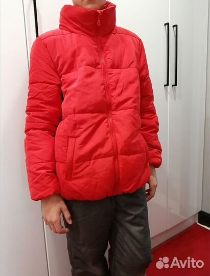 Куртка демисезон новая с утеплителем рост 150-158
