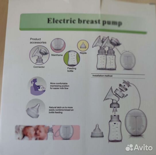 Электрический молокоотсоc electric breast pump