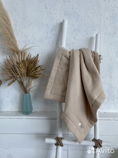 Муслиновый плед одеяло