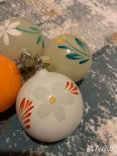 Елочные игрушки 90-е гг