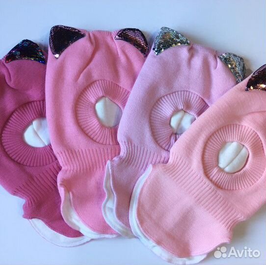 Шлем детский,утеплитель синтепон 48-50