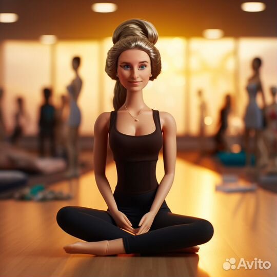 Аватарка в стиле Barbie