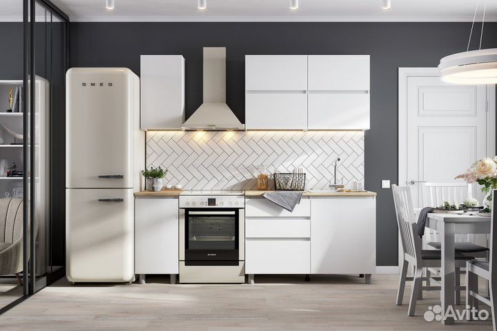 Кухня лдсп 1,2; 1,6; 2 m со столешницей