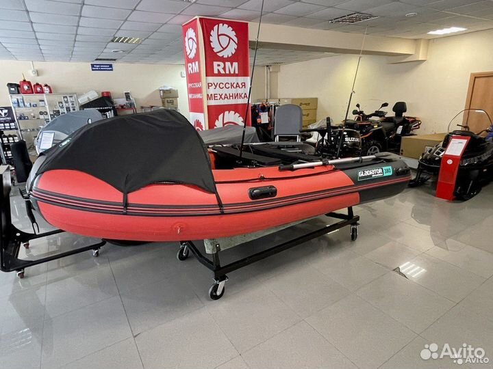 Лодка пвх Гладиатор E380+Suzuki (Сузуки) DF9.9