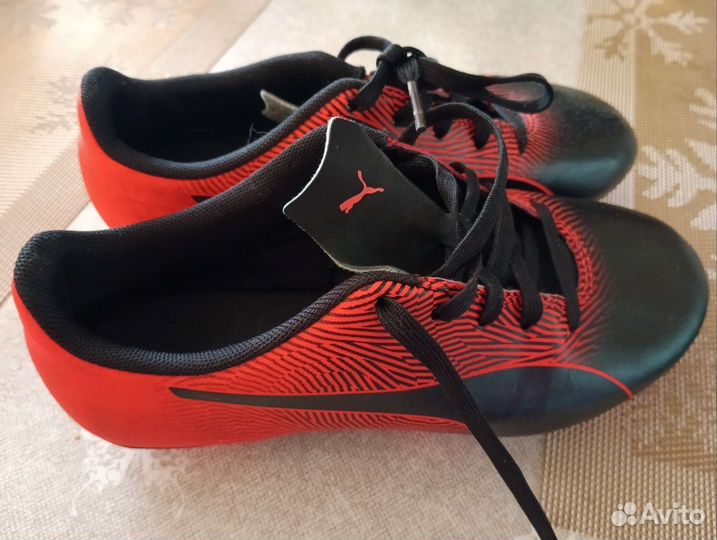 Футбольные бутсы puma 34 размер