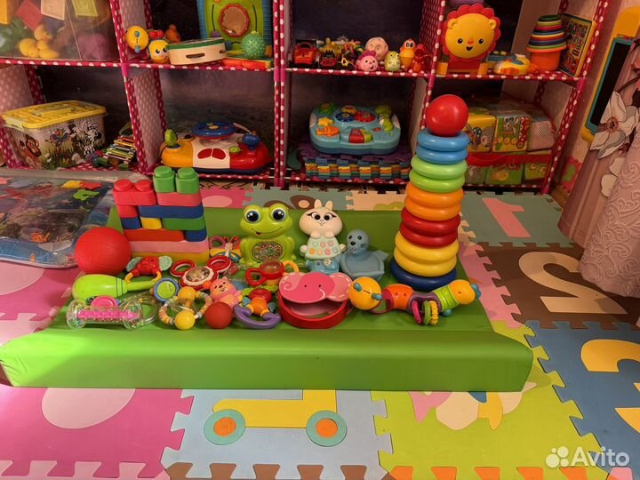 Погремушки для новорожденных пакетом