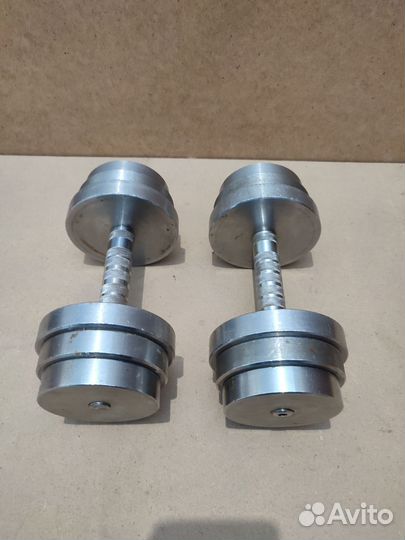 Гантели разборные