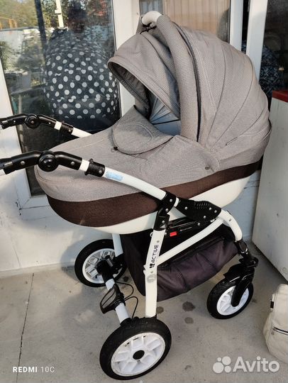 Коляска 3 в 1 adamex