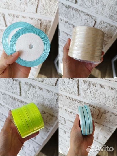 Подам атласные ленты 5 мм в ассортименте