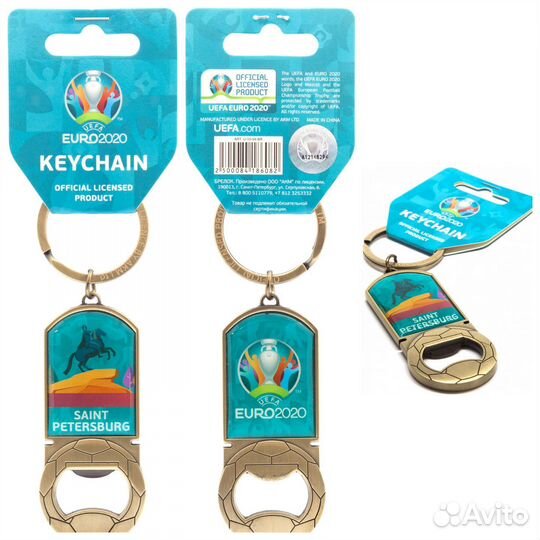 Набор 7 открывалок Уефа Евро 2020