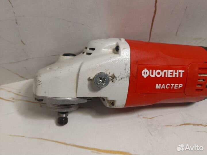 Ушм болгарка Фиолент мшу 8-14-125М не рабочая