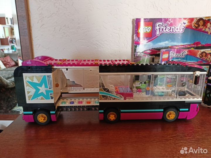 Конструктор lego Friends Гастрольный автобус