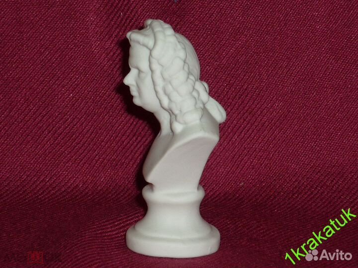 Миниатюра бюст. бах германия, шайбе-альсбах