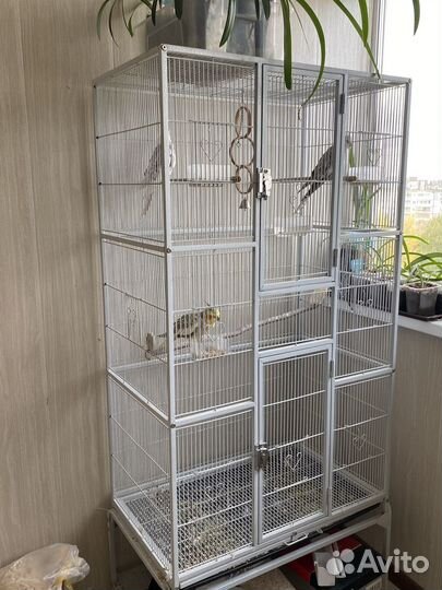 Клетка-вольер для птиц и грызунов