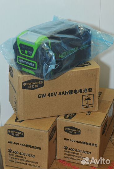 Аккумулятор GreenWorks 4 Ач, 40в
