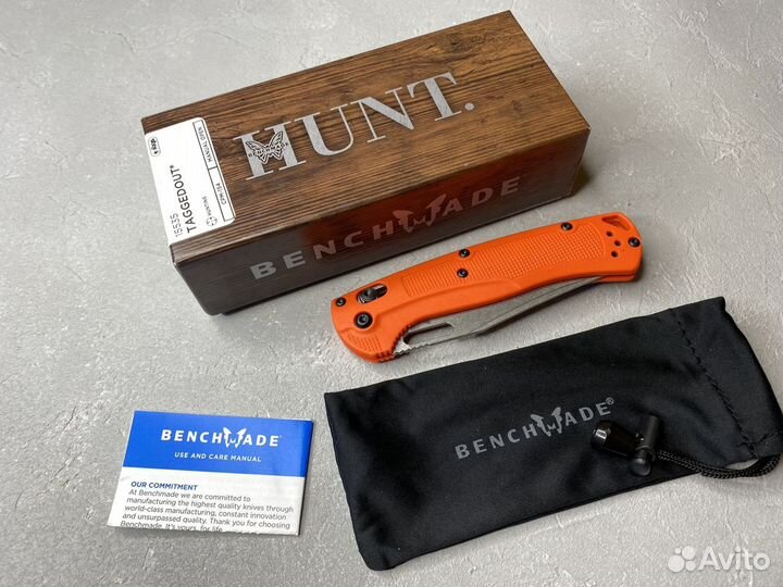 Нож Benchmade 15535 Taggedout Оригинал