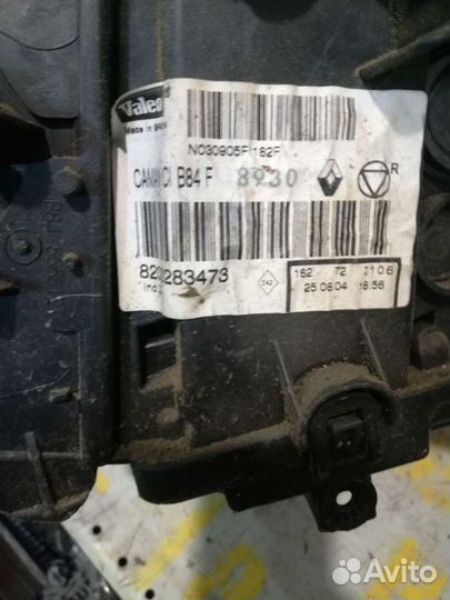 Корпус печки меган 2