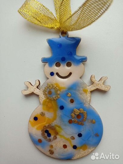 Новогодние игрушки ручной работы