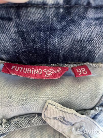 Джинсовый комбинезон для девочки