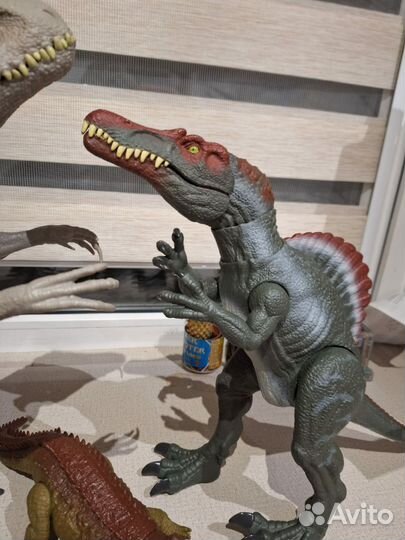 Динозавры jurassic world mattel