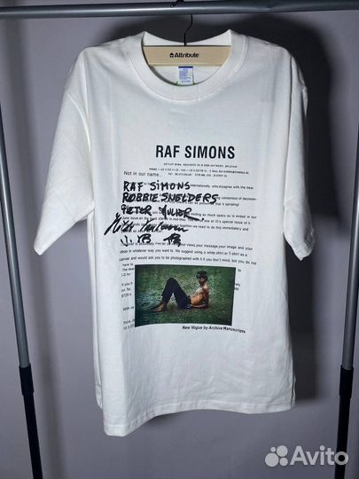 Raf simons футболка