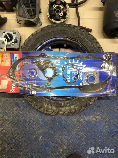 Запчасти на скутер suzuki sepia zz 50