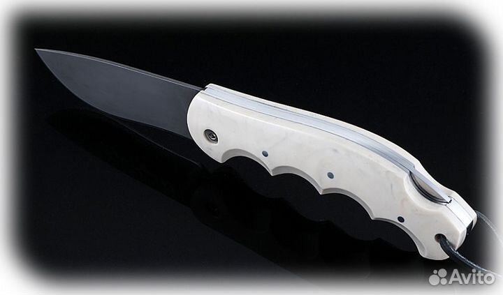 Нож складной Ястреб, сталь Х12мф, рукоять накладки