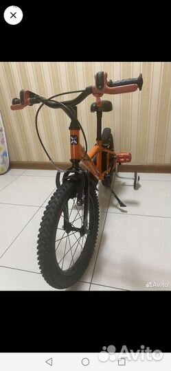 Детский велосипед btwin 16