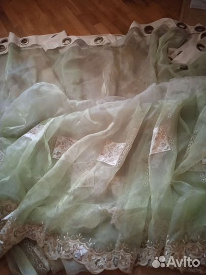 Занавески органза 6 метров