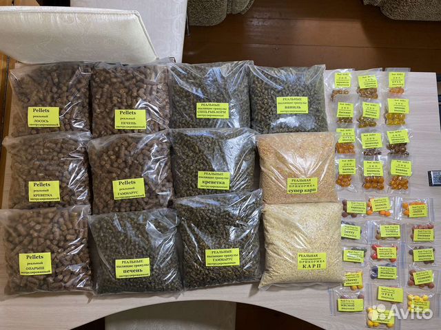 Пеллетс пылящие гранулы (прикормка)