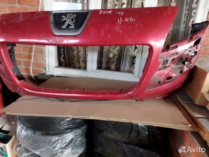 Бампер peugeot 3008
