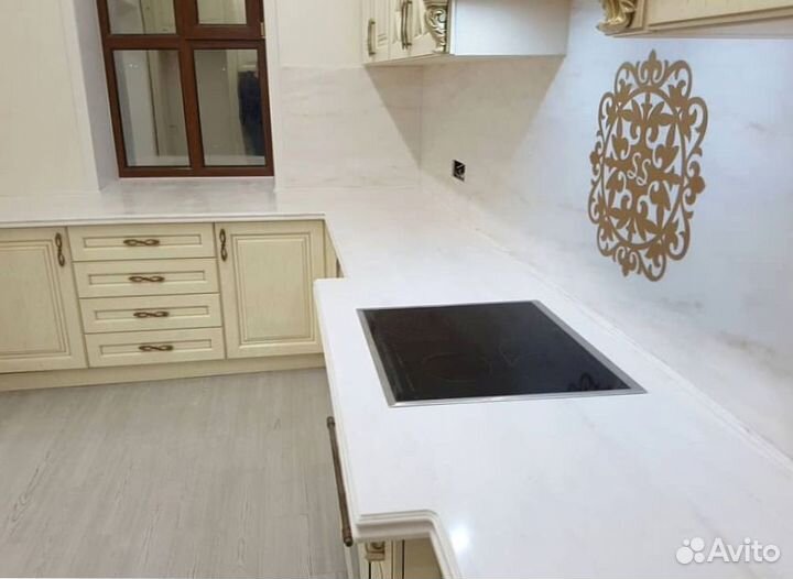 Столешница для кухни из искусственного камня